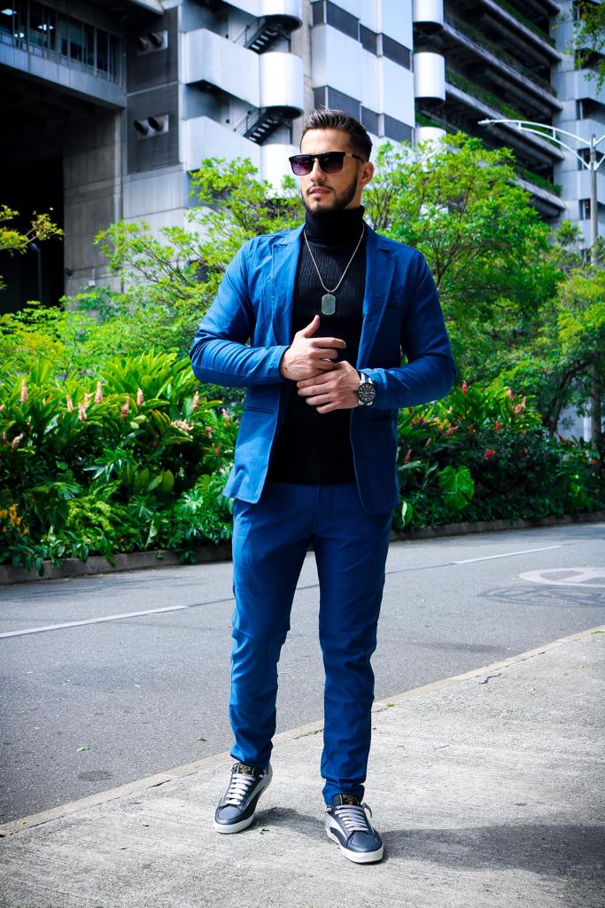 BLAZER SLIM DE CABALLERO N105