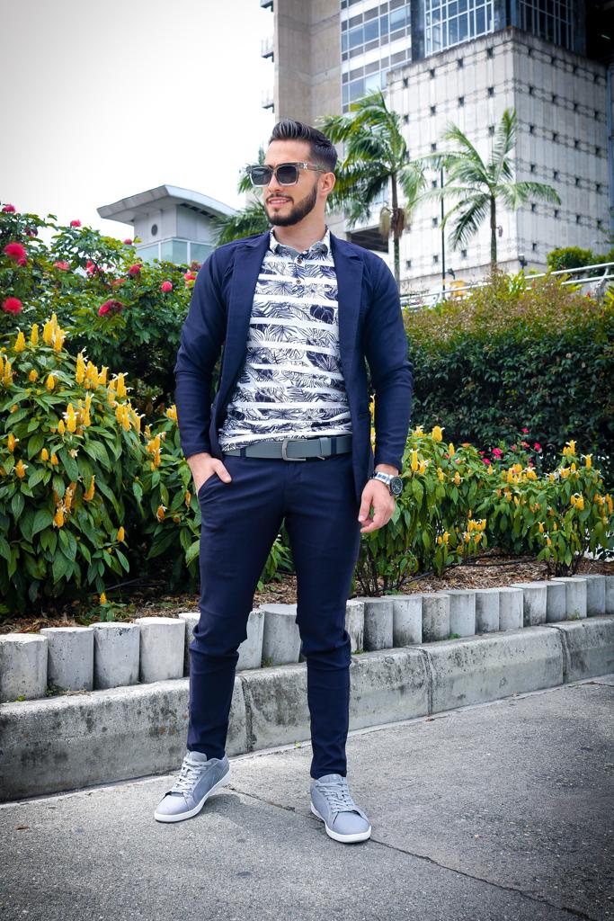 BLAZER SLIM DE CABALLERO N105